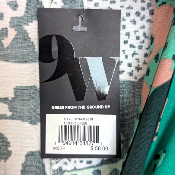 Nine West Coverup Tie Shirt One Size - Picture 4 of 4